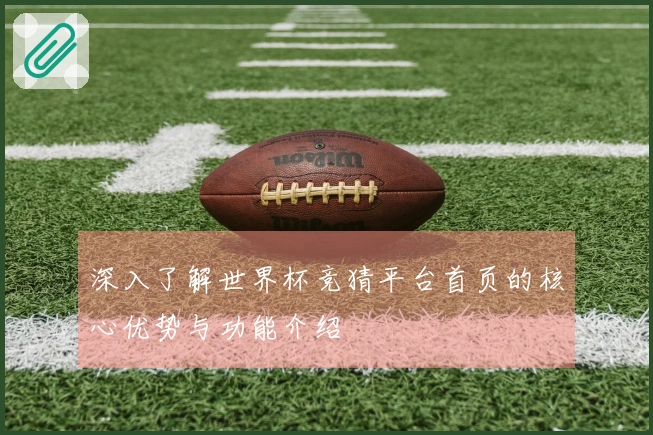 深入了解世界杯竞猜平台首页的核心优势与功能介绍