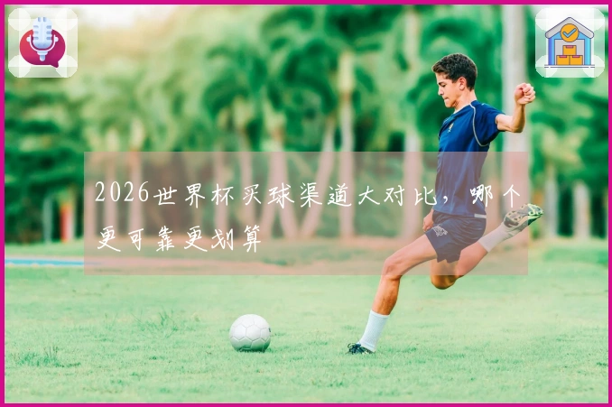 2026世界杯买球渠道大对比,哪个更可靠更划算
