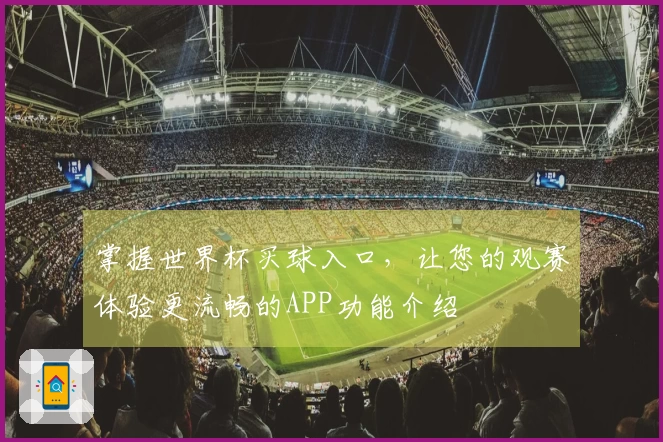 掌握世界杯买球入口，让您的观赛体验更流畅的APP功能介绍
